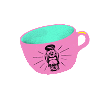 Cup Of Coffee Sticker by buddhabeanscoffee