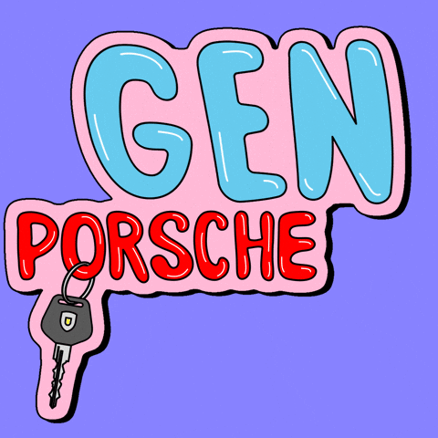 Gen X Car GIF by Porsche Museum