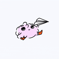 Happy Airplane GIF by AlmostFun