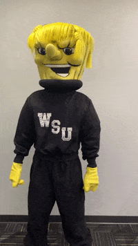 Wu_Shock volleyball wsu wushock shockers GIF