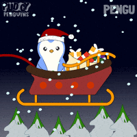 Merry Christmas GIF by Pudgy Penguins
