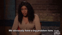 We Have a Big Problem Here
