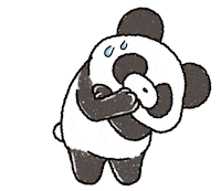 Panda Question Sticker