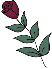 guillaumefl flower rose fleur gfl Sticker