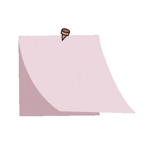Pink Post Sticker