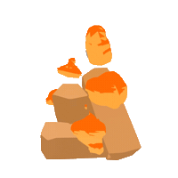 Fire Burn Sticker