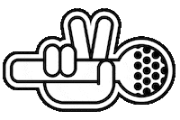 Peace Mic Sticker by DJ John Vincent
