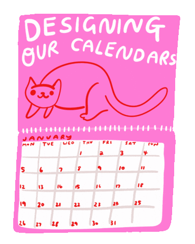 Calendars Sticker by Able And Game