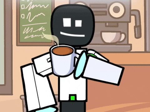 Good Morning Love GIF by Stikbot