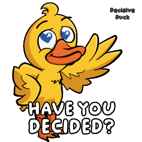 Decide Have You Sticker by VeeFriends