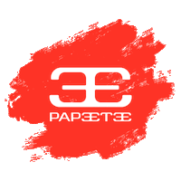 beach papeete Sticker