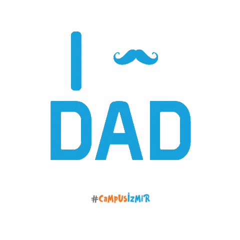 Dad Father Sticker by Izmir University of Economics