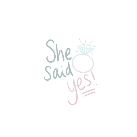Winniemint92 engagement proposal she said yes getting married GIF