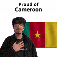 Cm Cameroon Sticker