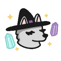 Magic Witch Sticker by Politopia Ilustraciones