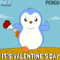 Valentines Day Love GIF by Pudgy Penguins