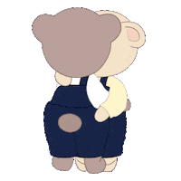 Bear Love Sticker