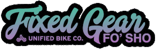 unifiedbike bike ubc fixed gear fosho Sticker