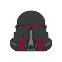 Star Wars Helmet Sticker