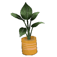 Illustration Plants Sticker