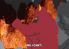 satan refusal GIF by South Park 