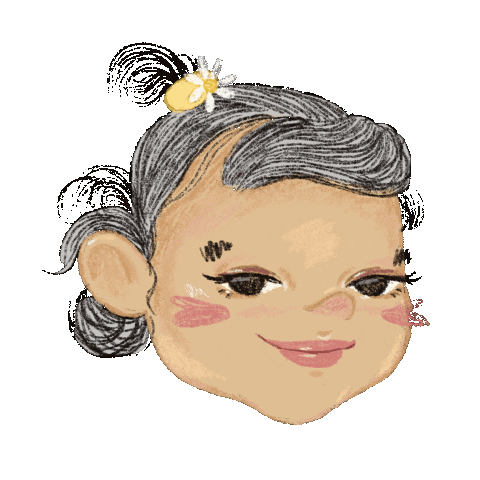 jillystudio giphyupload babygirl babysmile agnala Sticker