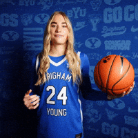 Basketball Cannon GIF by BYU Cougars