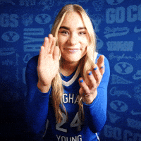 Basketball Cannon GIF by BYU Cougars