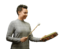 Percussie Sticker by deblazers