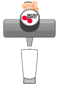 Micromatic Sticker by Steel Keg Association