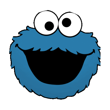 cookie monster STICKER by imoji