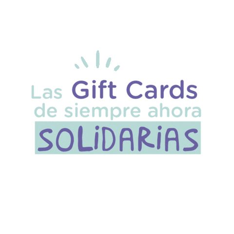 prosuenosgiftcards giphyupload giftcards solidario prosuenos Sticker