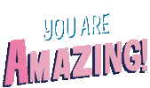 Amaze Love Letters Sticker by Alanna Flowers