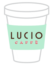 luciocaffe coffee cafe luciocaffe Sticker