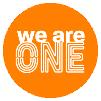 We Are One Sticker by Stockanotti