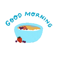 Good Morning Food Sticker