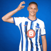 Football Celebration GIF by Hertha BSC