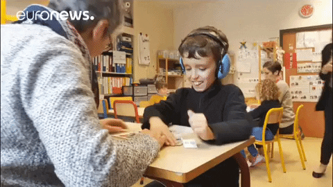 school autism GIF by euronews