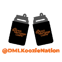 Dml Koozie Sticker by DirectMortgageLoans