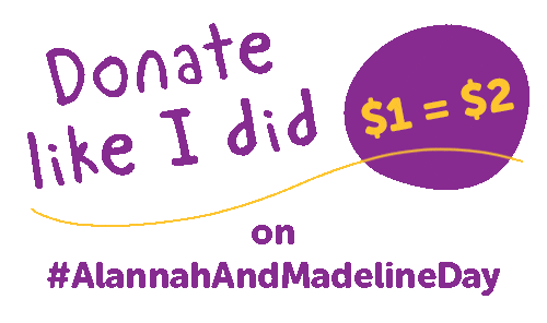 Charity Give Sticker by Alannah & Madeline Foundation