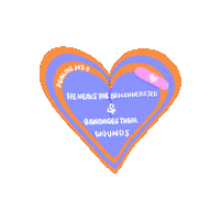 Heart Emerge Sticker