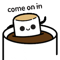 Come On In Sticker by JAMKOO