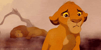 Sad The Lion King GIF