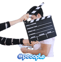 shocked cinema Sticker by Peoople