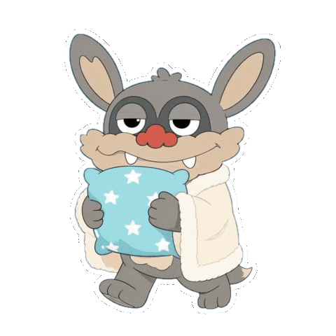 Tired Good Night Sticker