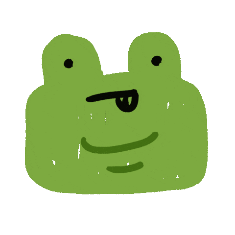 Frog Auzwee Sticker