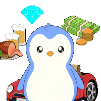 Jesus Christ Money Sticker by Pudgy Penguins