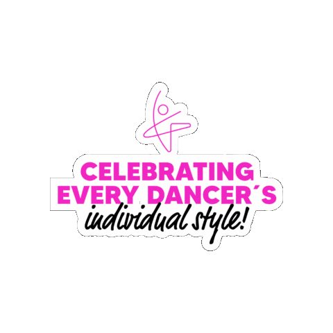 darochdance dancing pink stars power Sticker