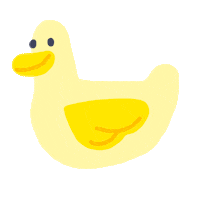 Duck Sticker