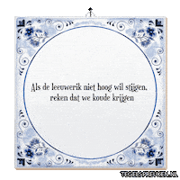 Winter Humor Sticker by Tegelspreuken.nl